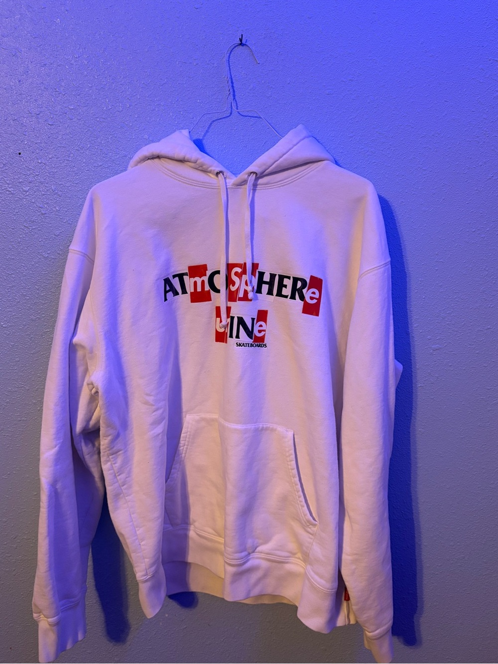 Supreme x ANTIHERO Atmosphere Hoodie Black FW22